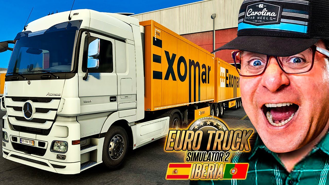 EURO TRUCK SIMULATOR 2 : IBERIA DLC #5 | 36t ÉVORA ➡️ CIDADE REAL ESPANHA (TEMPORADA 3)