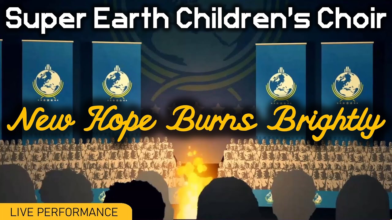 New Hope Burns Brightly | Super Earth Children's Choir | New Hope Memorial Concert | Helldivers