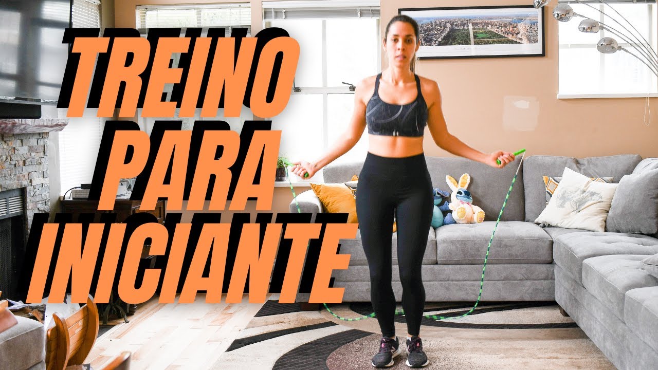 TREINO PULAR CORDA PARA INICIANTES