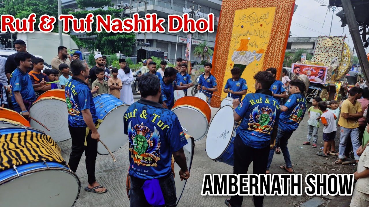 Ruf & Tuf Nashik Dhol | Ambernath Urs | Nashik Dhol Mumbai | Mumbai Nashik Dhol | 
