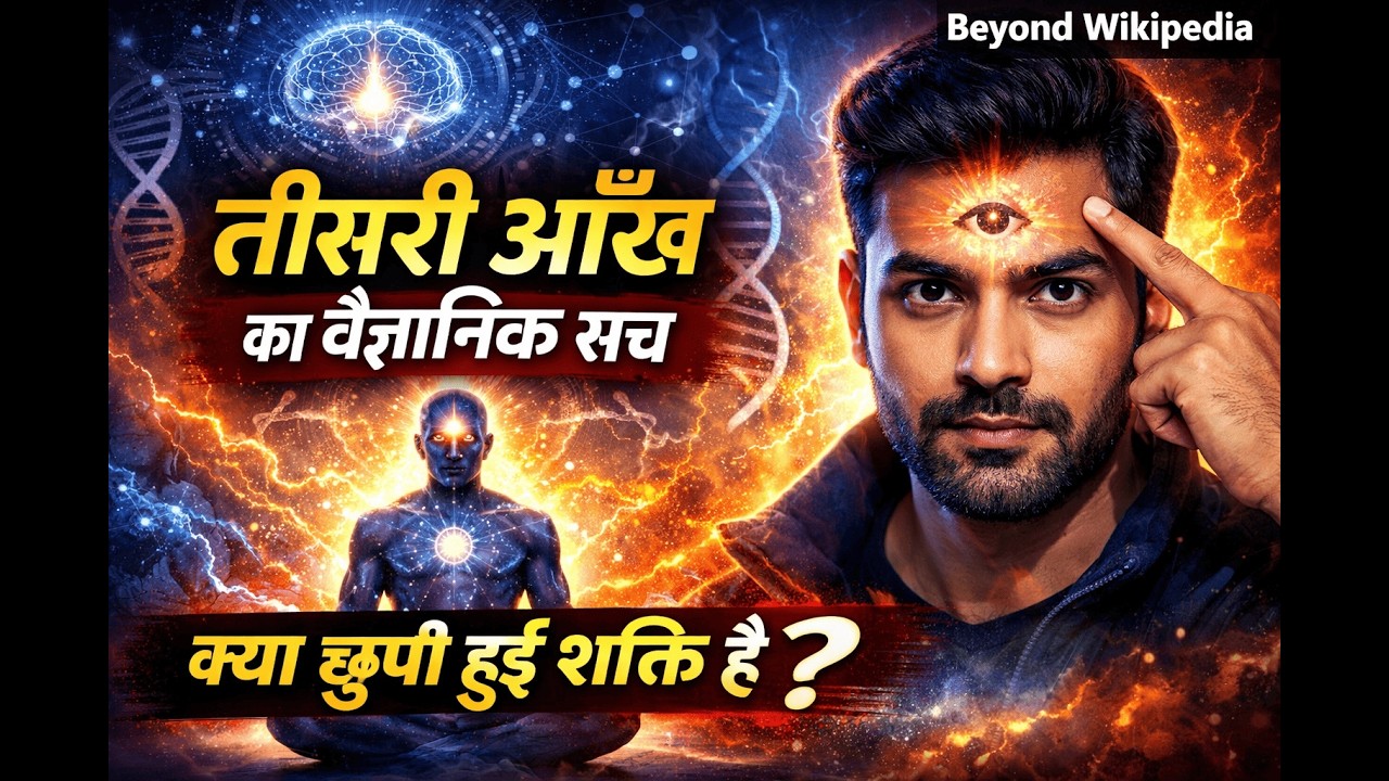 “तीसरी आँख” का वैज्ञानिक सच | क्या सच में इंसान के पास एक छुपी हुई शक्ति है? | Beyond Wikipedia