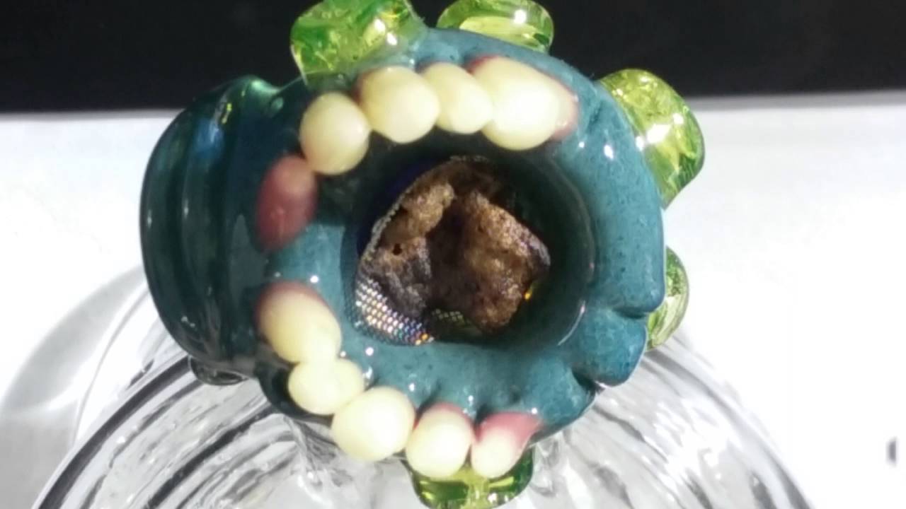 New glass, meltshot, and ganja plants