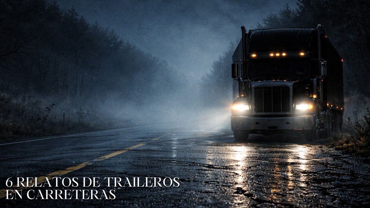 6 historias de TERROR de traileros ocurridas en carreteras que no le deseo a nadie