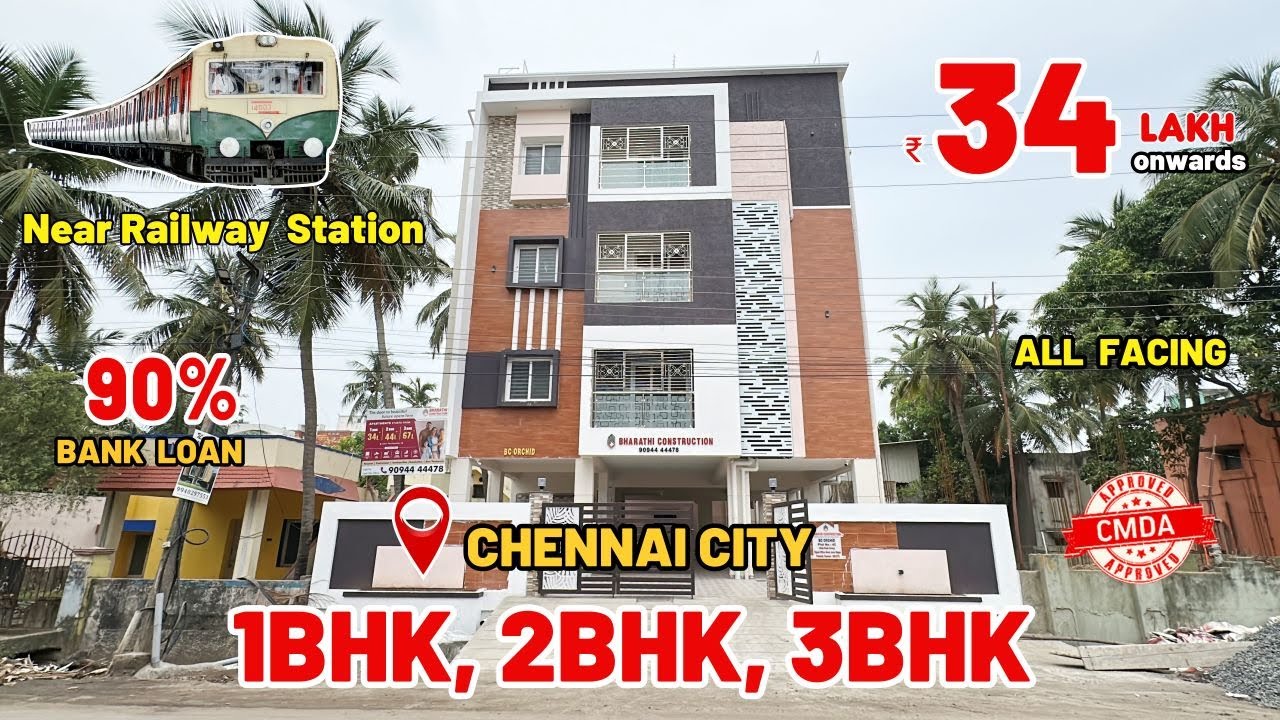 Flats for sale in Chennai Pallavaram | 34 Lakhs Onwards | New Flats in Pammal Pallavaram