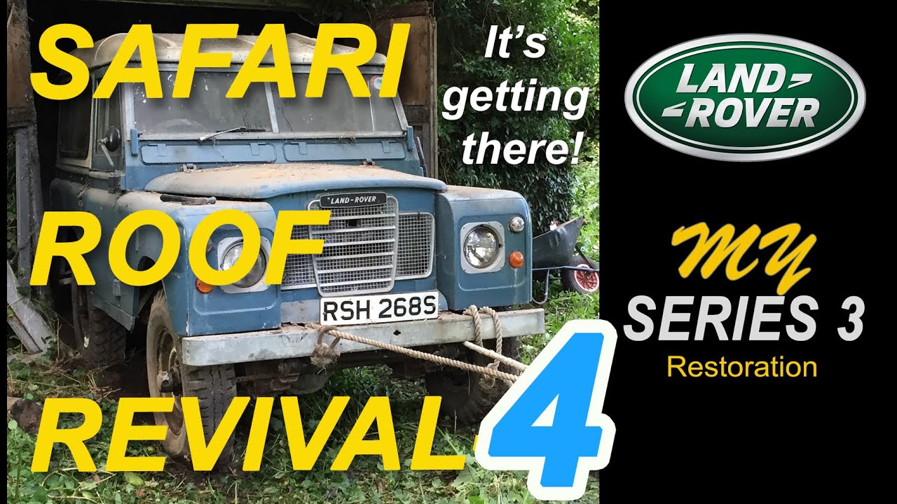 Land Rover Series 3 Restoration - Safari Roof Revival Pt.4 - Part 46