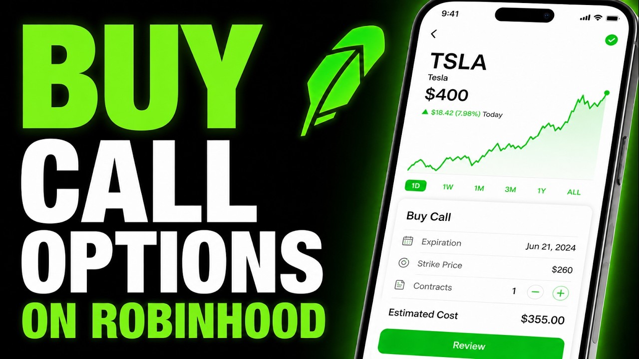 Руководство по покупке колл-опционов на Robinhood со стратегией 2026