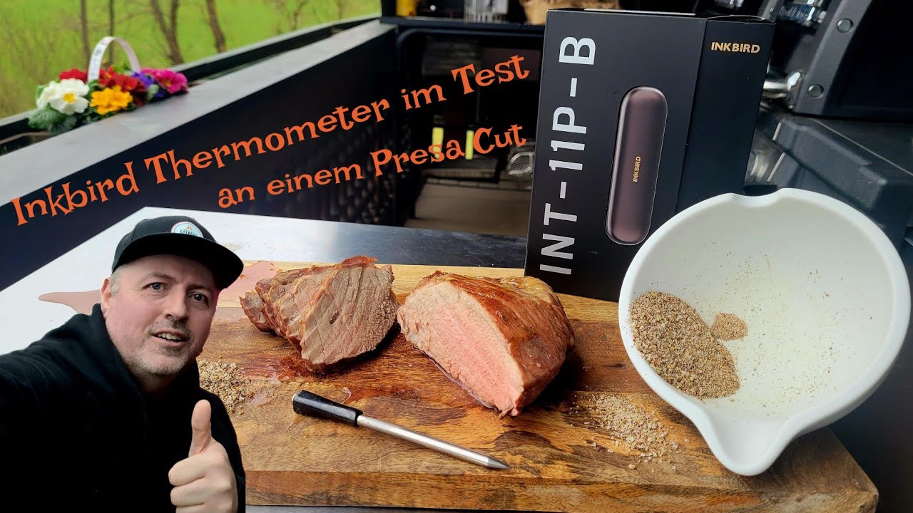 Inkbird INT-11P-B im Test an einem Presa Cut vom Duroc Schwein @GrillcoachGerrit