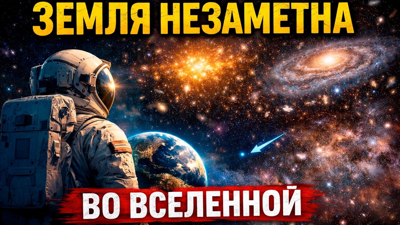 Насколько незаметна Земля во Вселенной? Факты, которые меняют взгляд на наше место в космосе