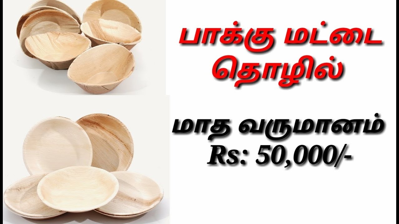 Low investment pakku mattai business plan #leafplate