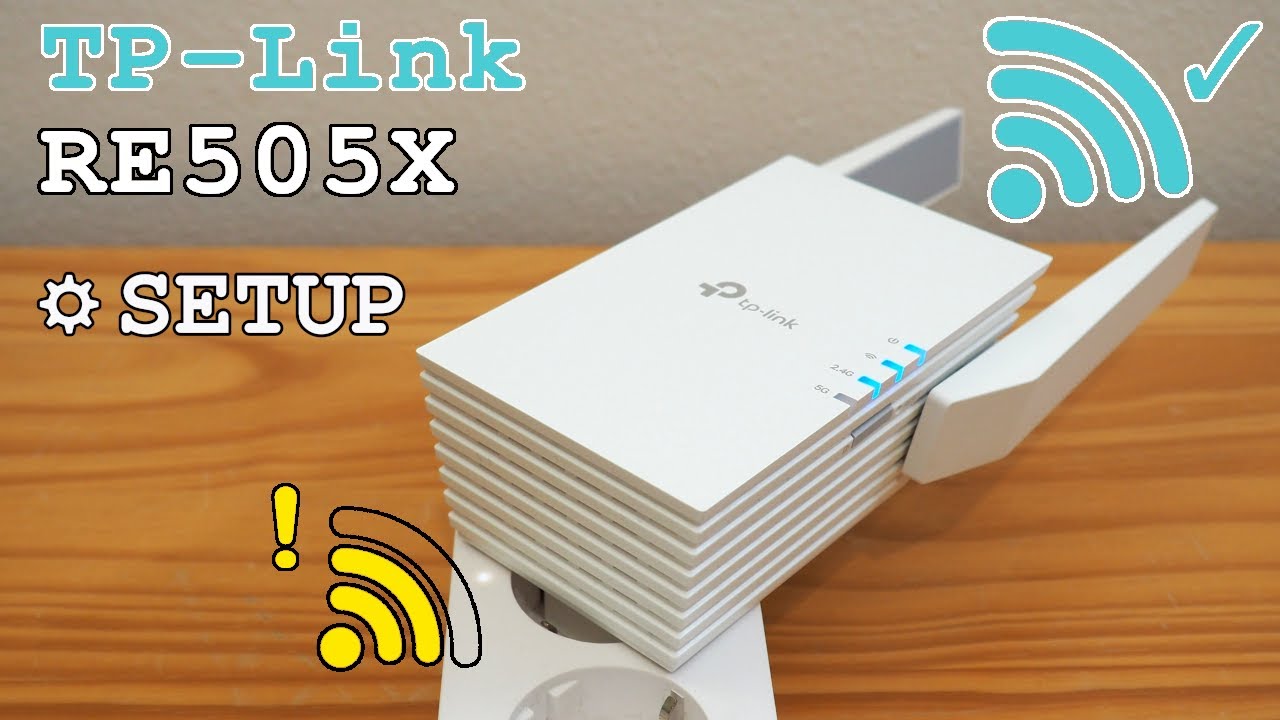 TP-Link RE505X Wi-Fi 6 extender dual band • Unboxing, installation, configuration and test