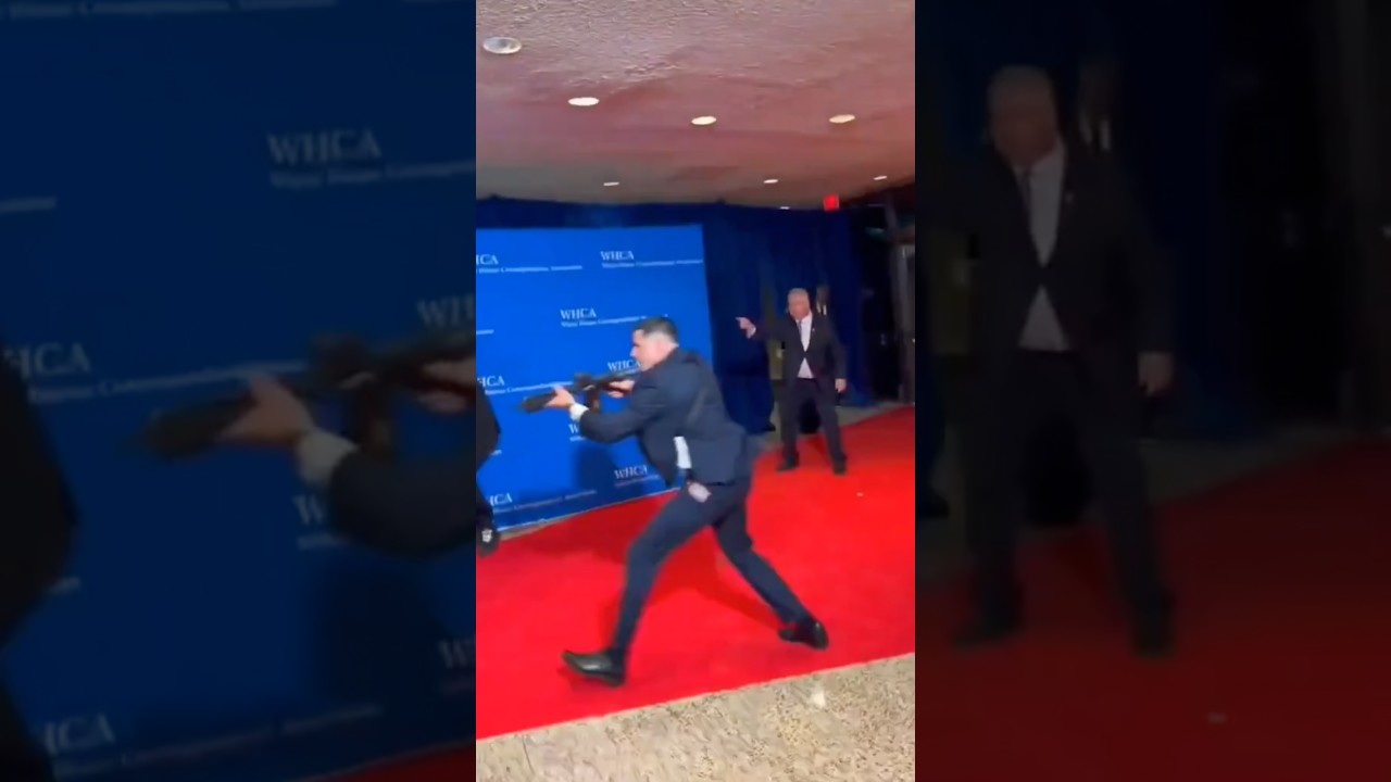 Видео крупным планом, на котором вице-президента Джей Ди Вэнса НАСИЛЬСТВЕННО вытаскивают из зала ...