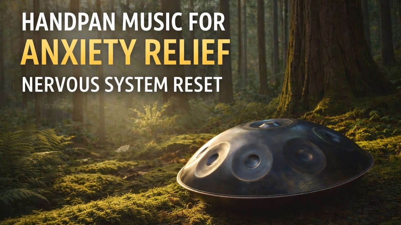 Handpan Music for Anxiety Relief | Deep Calm Ambient