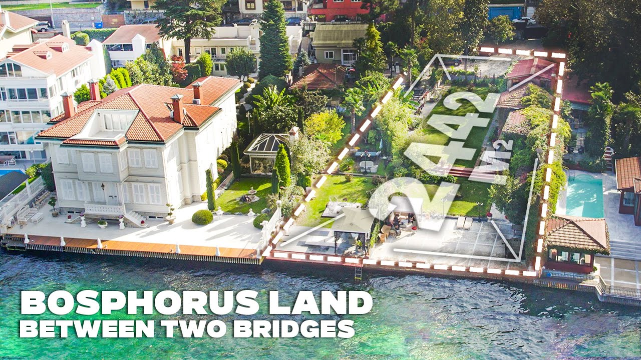 2442m² Huge Land on Bosphorus Line in Üsküdar
