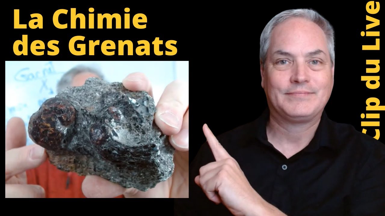 La chimie des Grenats - Comment la Chimie affecte la Couleur des Grenats?  Minéralogie des Grenats