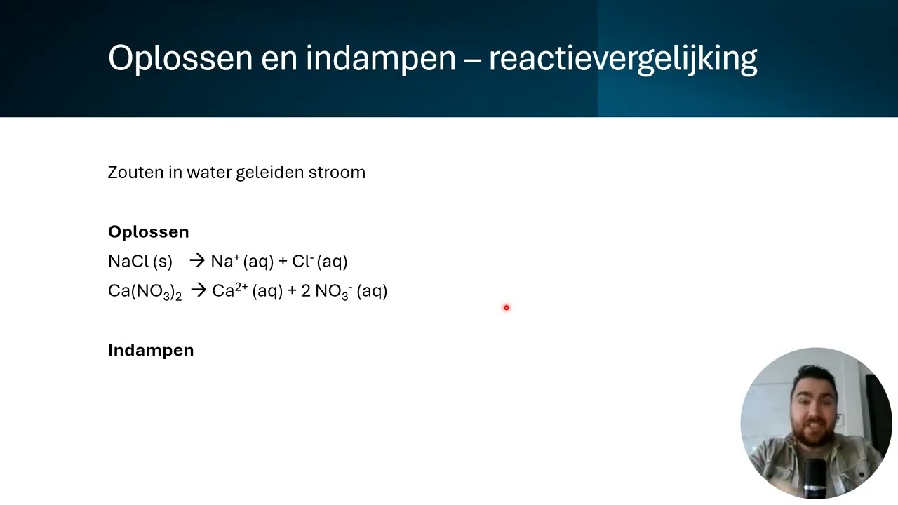 NaSk2 - Scheikunde - Oplossen en indampen van zouten
