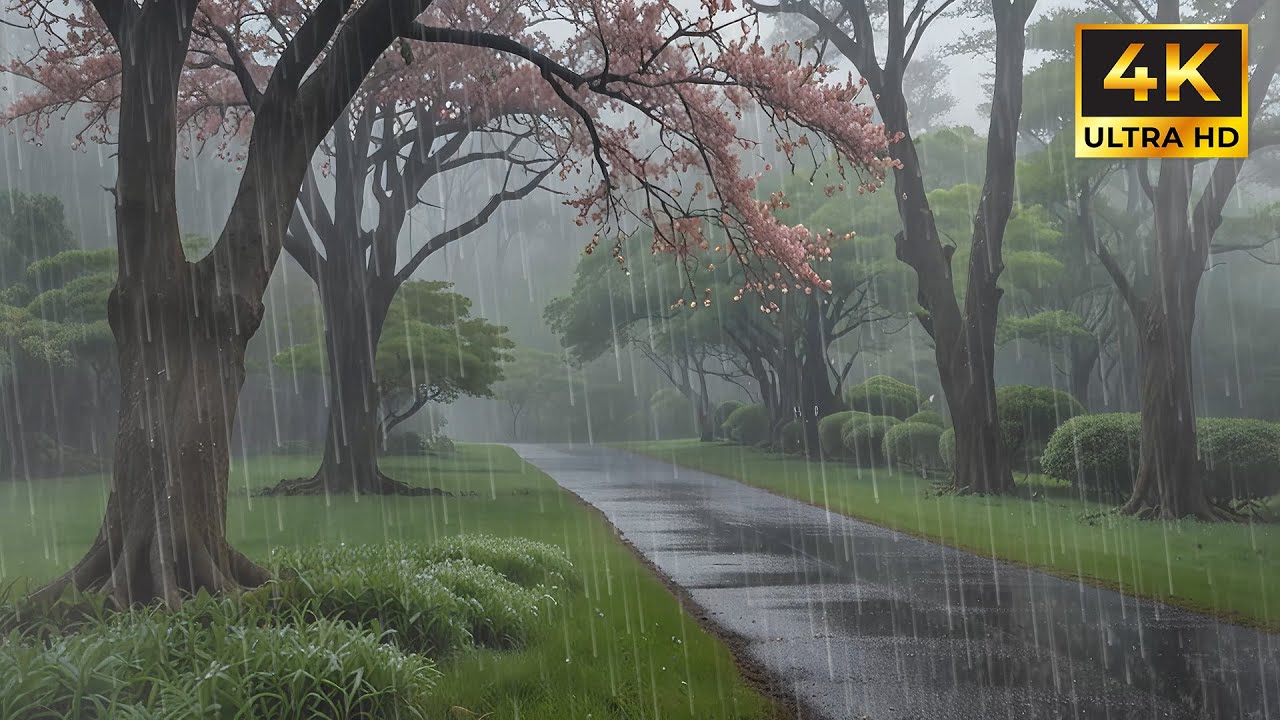 Morning Rain Sounds for Sleep to Help You Fall Asleep Quickly and Beat Insomnia with Ease