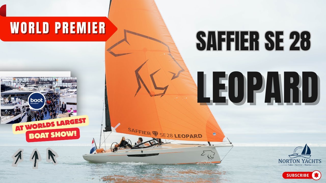 Inside the Saffier SE 28 Leopard | Ultimate Daysailer Walkthrough for Modern Sailors