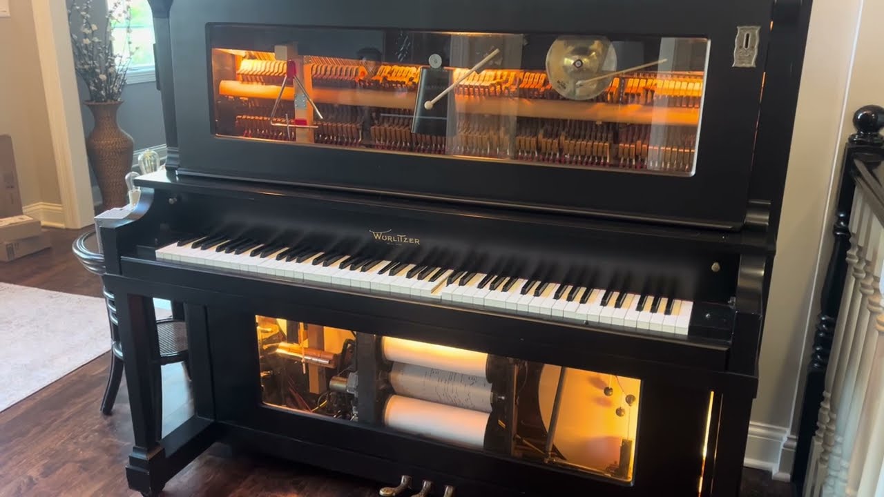 Tomorrow on a 1920 Nickelodeon player piano