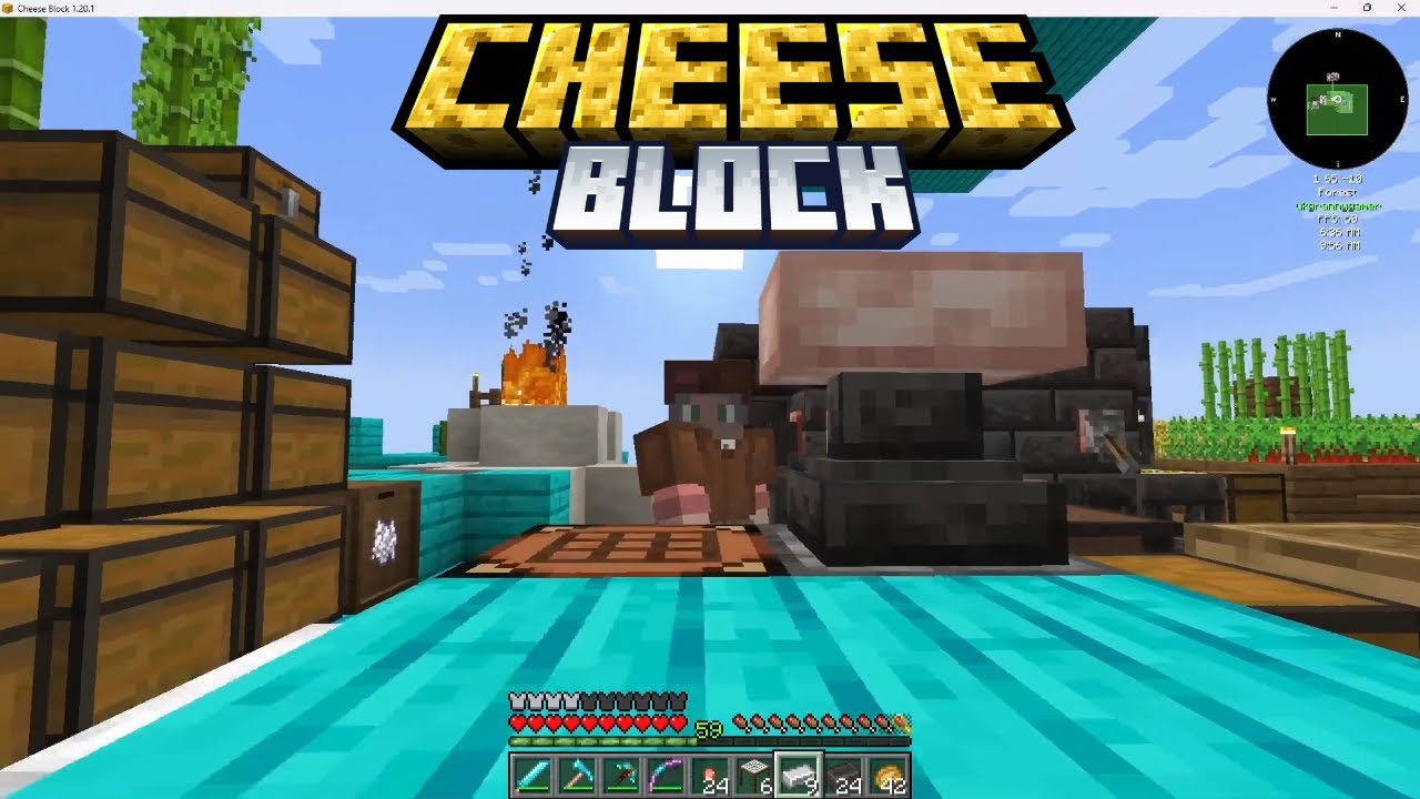 Let's Play Java Mod Pack Cheese Block from 