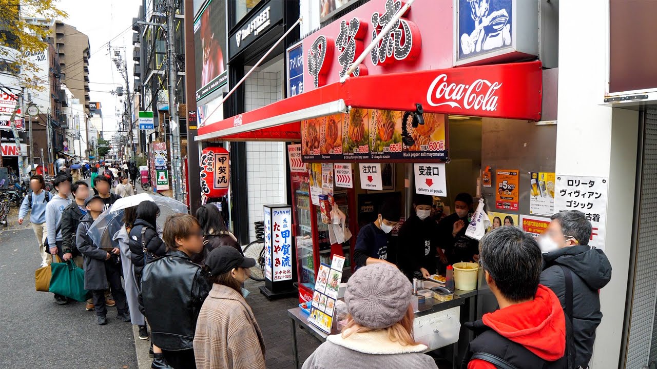 １日で１万５０００個爆売れ！大阪に来たら絶対外せない行列必至たこ焼き屋