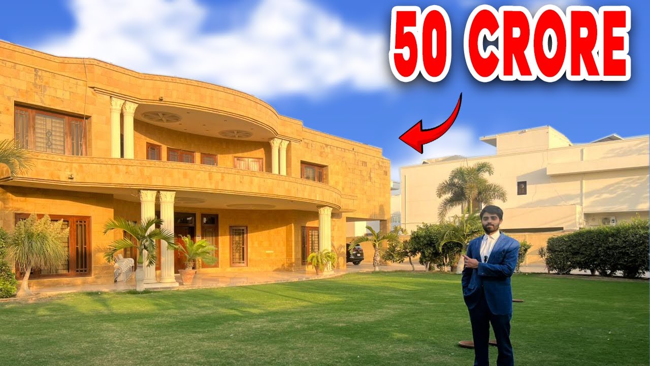50 Crore House For Sale in DHA Phase 7 Karachi | Real Estate Update