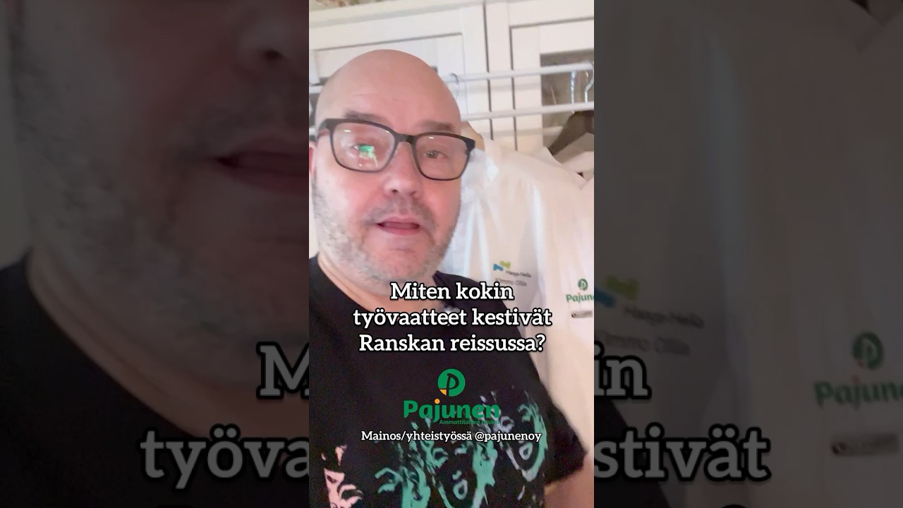 Miten @pajunenoy keitti&ouml;ty&ouml;vaatteet p&auml;rj&auml;siv&auml;t 10 viikon Ranskan reissussa?