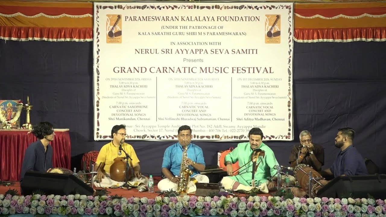 Saxophone - Manikandan - Bho Shambho - Revathi - Aadi - PKF Music Festival 2024 - Day 1
