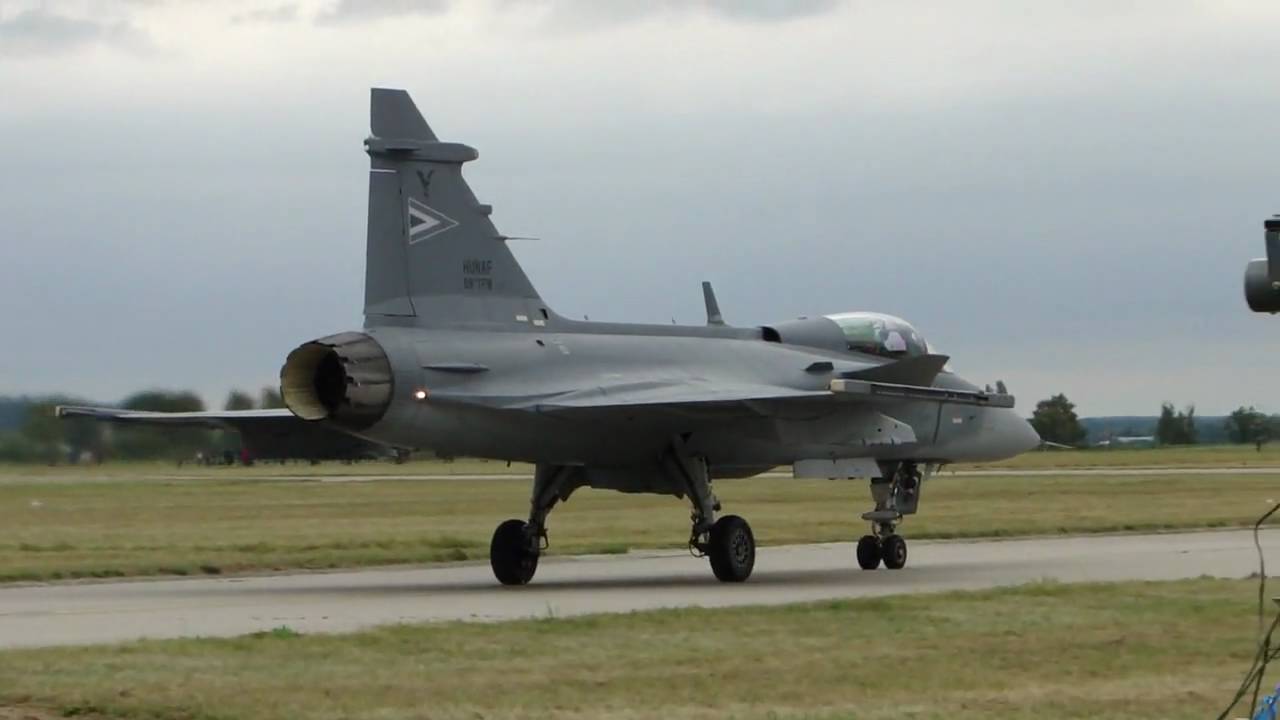CIAF2009,JAS-39C Gripen HUNAF (HD)