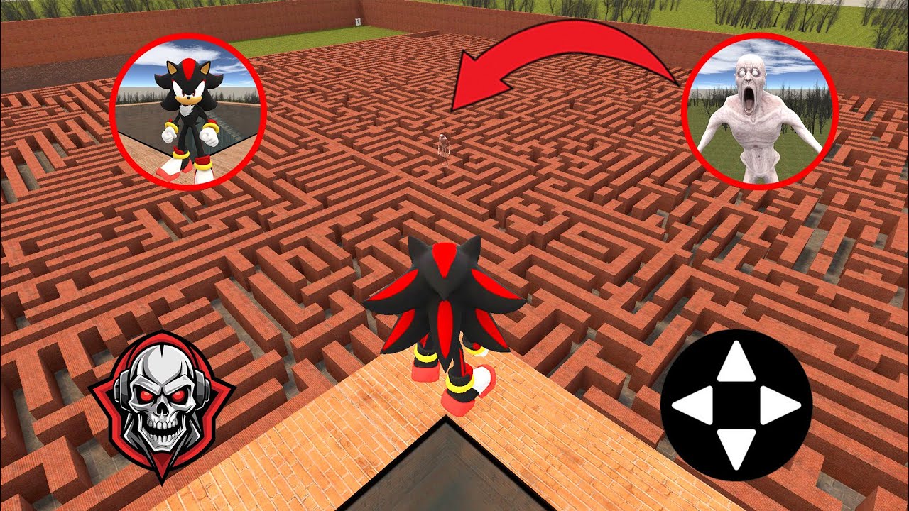 I Became SHADOW vs SCP 096 Epic Battle in Garry’s Mod!