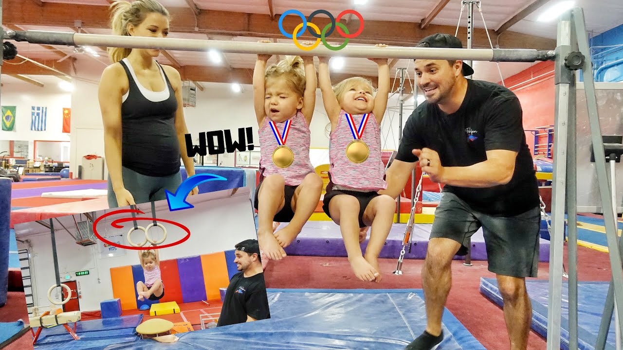 TWO YEAR OLD OLYMPIC BABY GYMNASTS *First Class*