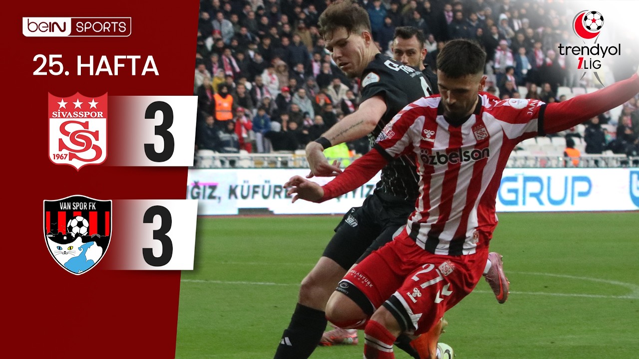 Sivasspor (3-3) Van Spor FK | 25. Hafta Maç ÖZETİ | Trendyol 1. Lig - 2025/26