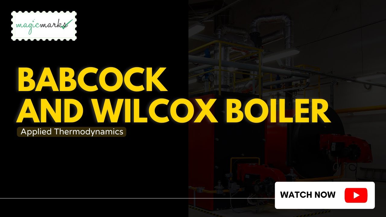 Babcock and Wilcox Boiler | Applied Thermodynamics
