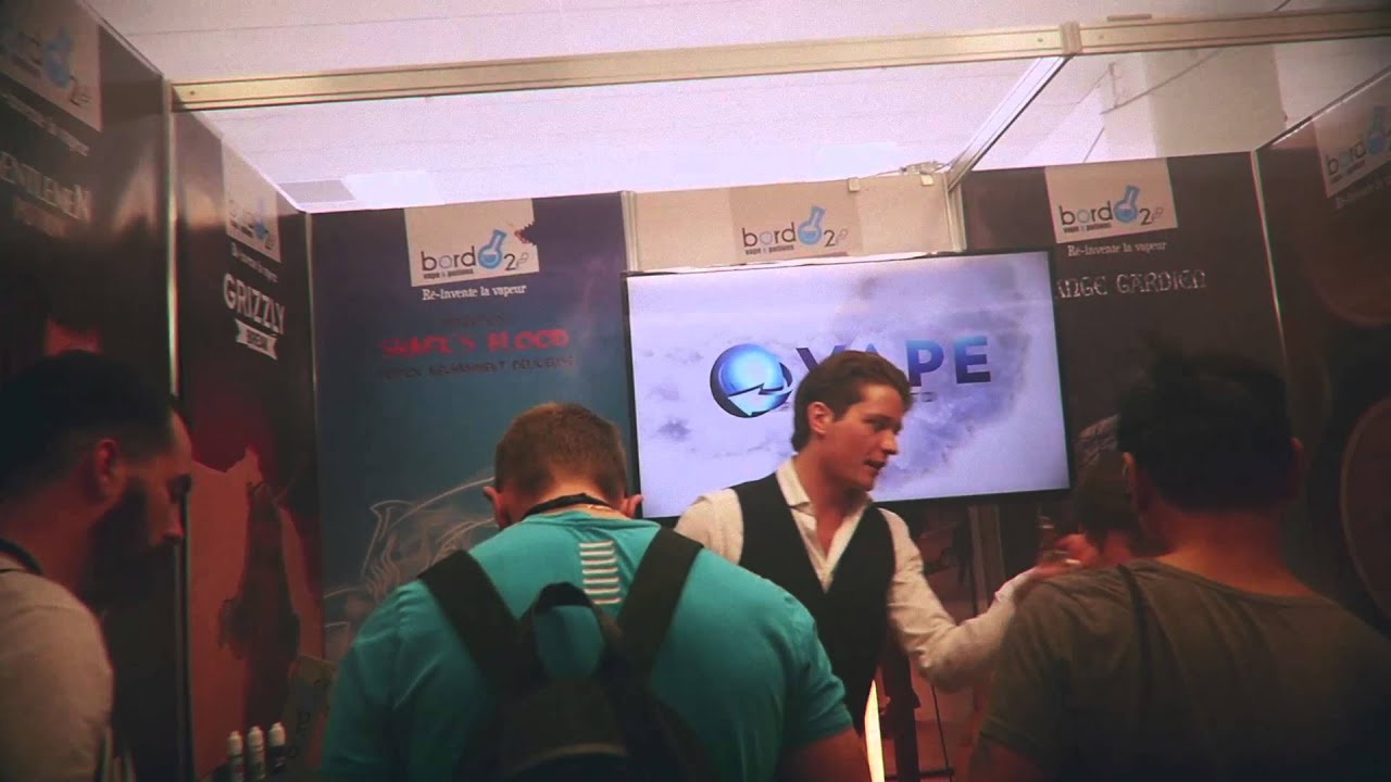 Vape Jam 2015 - UK launch of BordO2 by Vape Importers