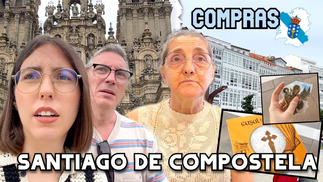 SANTIAGO de COMPOSTELA (GALICIA) DÍA 2: ¿CÓMO se ENCUENTRA mi MADRE? + COMPRAS 🐚🇪🇸 | LorenaAndCia