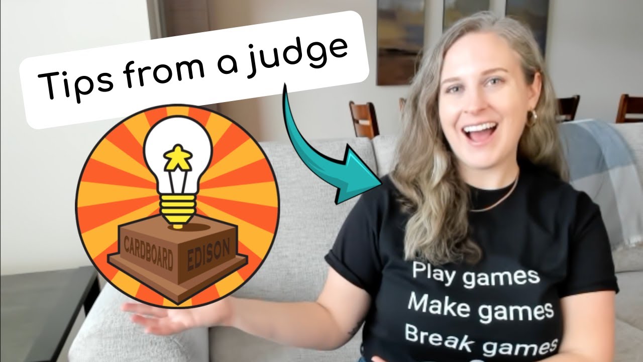 Watch this BEFORE submitting your board game to the Cardboard Edison Award