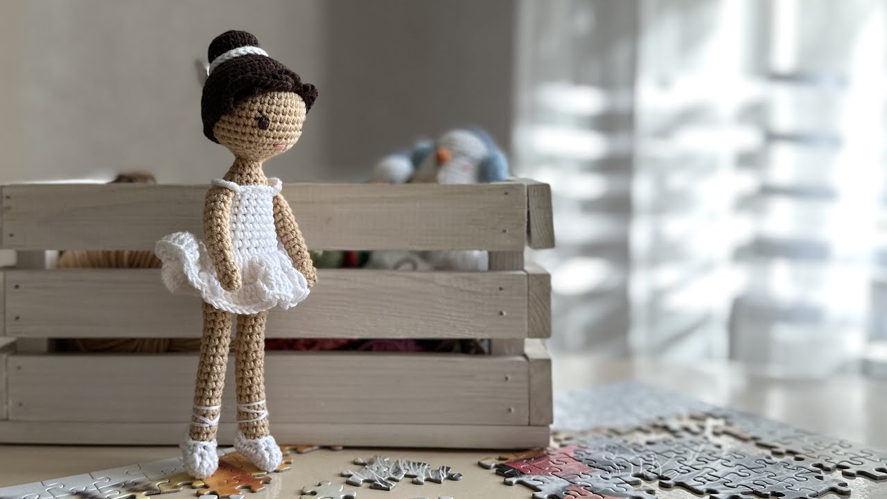 tutorial: how to crochet a BALLERINA,  part 1