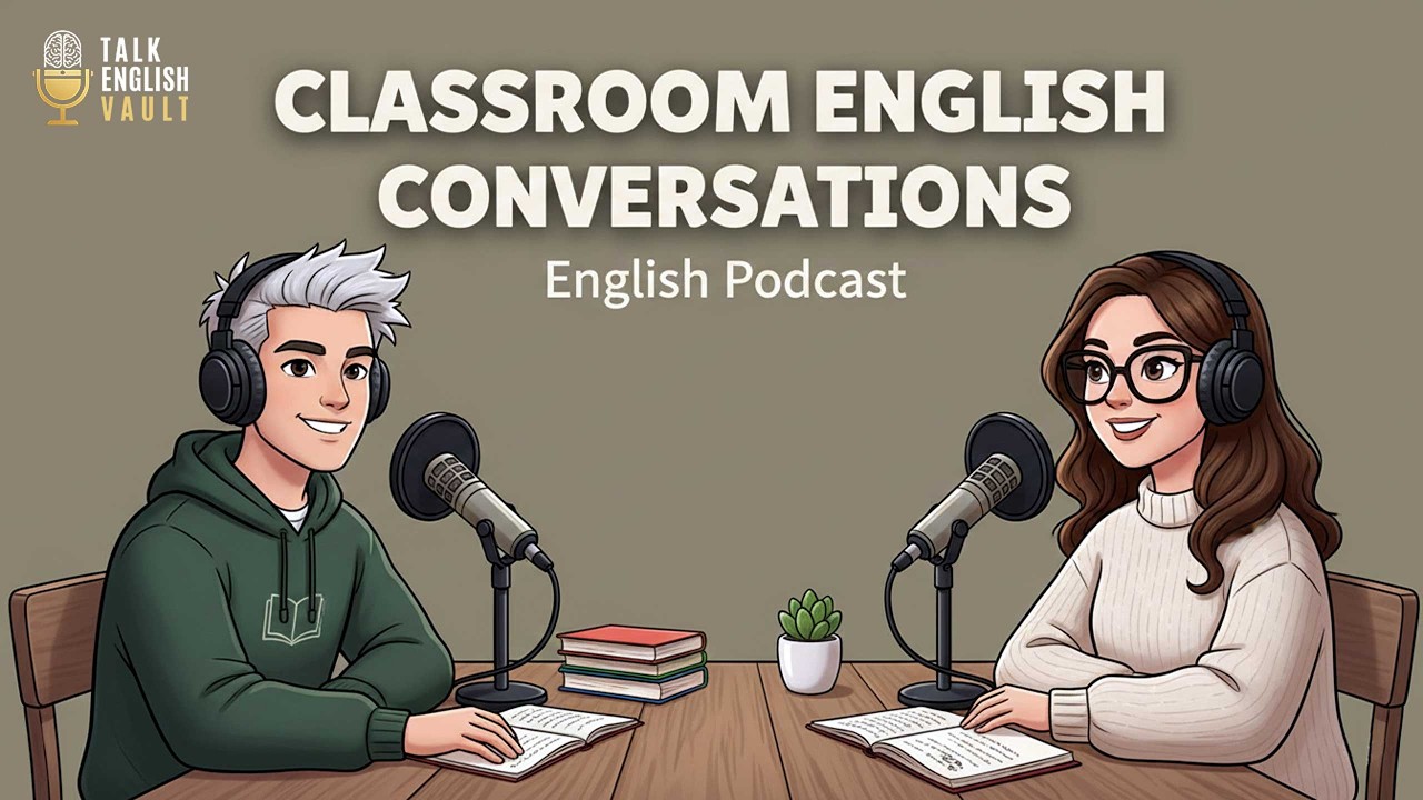 Classroom English Conversations | English Podcast for Beginners | English Conversations Practice