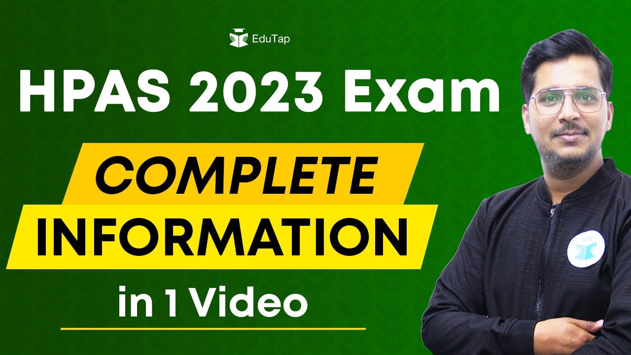 What is HPAS Exam? | HPAS Exam Syllabus | HPAS Exam Pattern | HPAS Eligibility | HPAS cut-offs