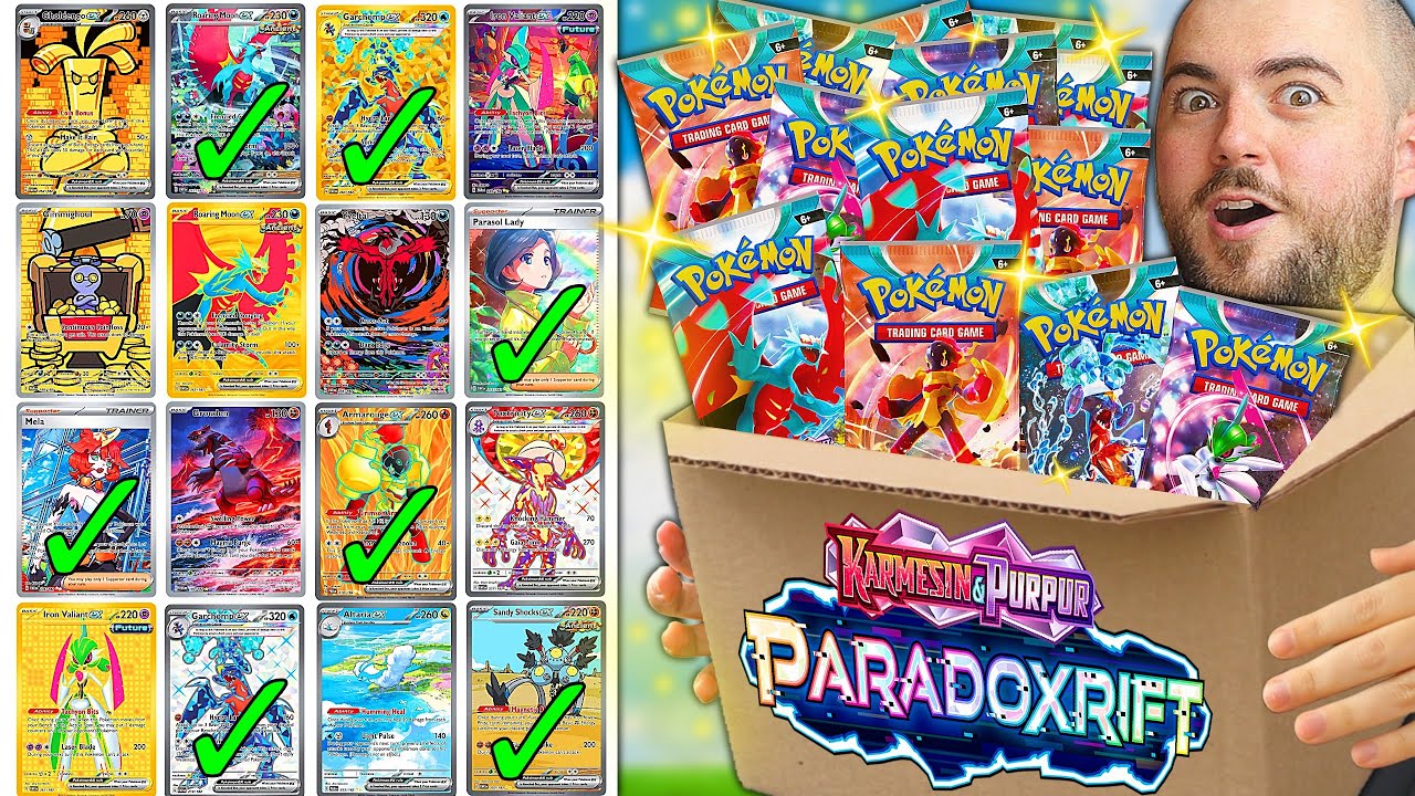 Wir wollen ALLE NEUEN Pokemon Paradox Rift KARTEN! 🔥😨