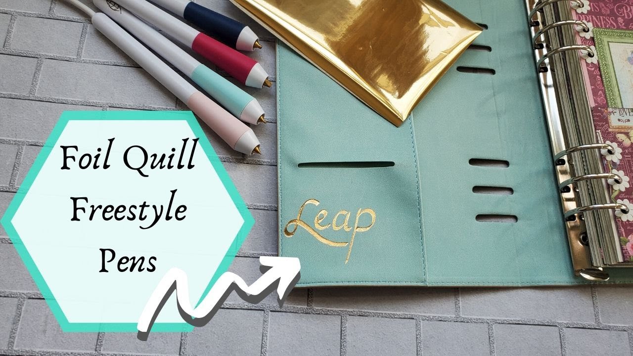 Ручки Foil Quill Freestyle от WRMK