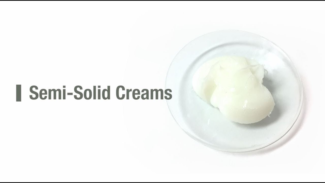 Making Semi Solid Cream