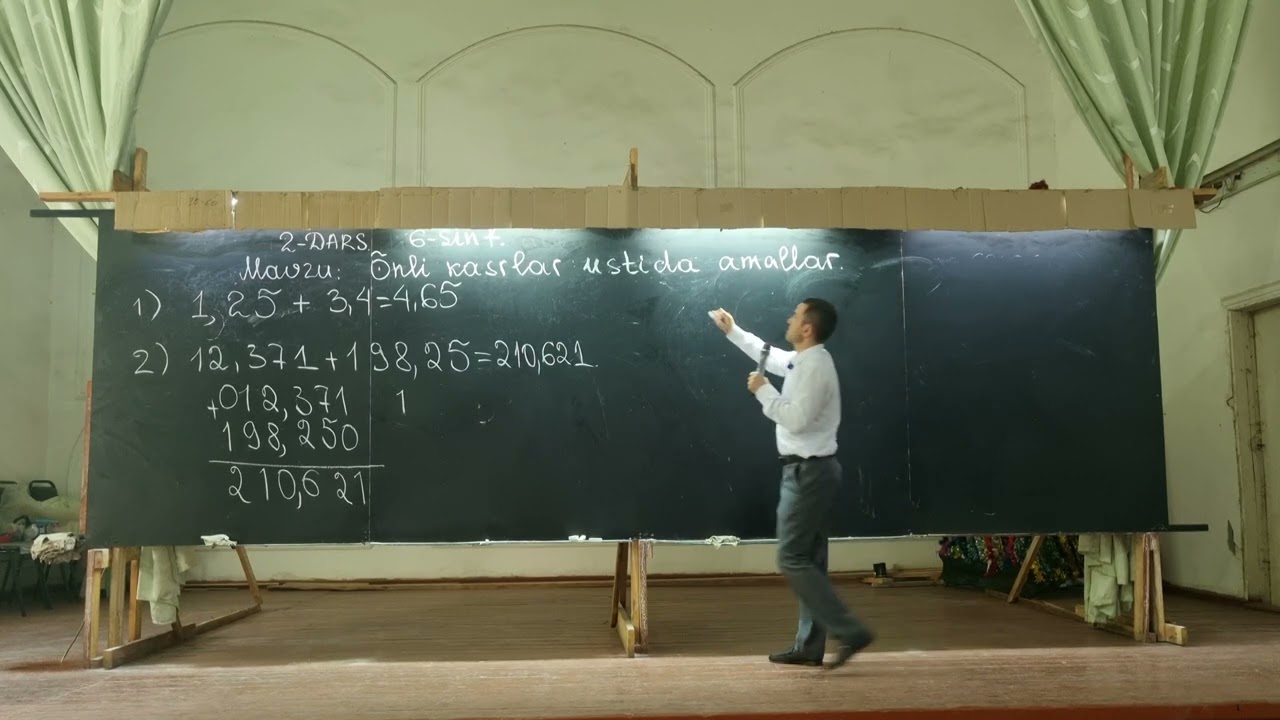 2-DARS | IDC MATEMATIKA 1-QISM | NATURAL SONLAR VA ULAR USTIDA AMALLAR