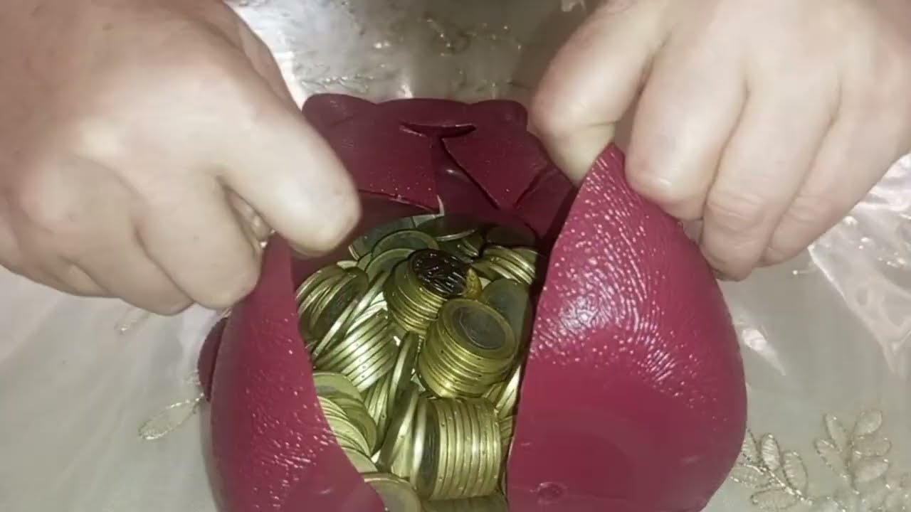 فتحت الحصالة 🤑شحال لقيت فيها 😍تصدمت غادي نبدا تحدي آخر