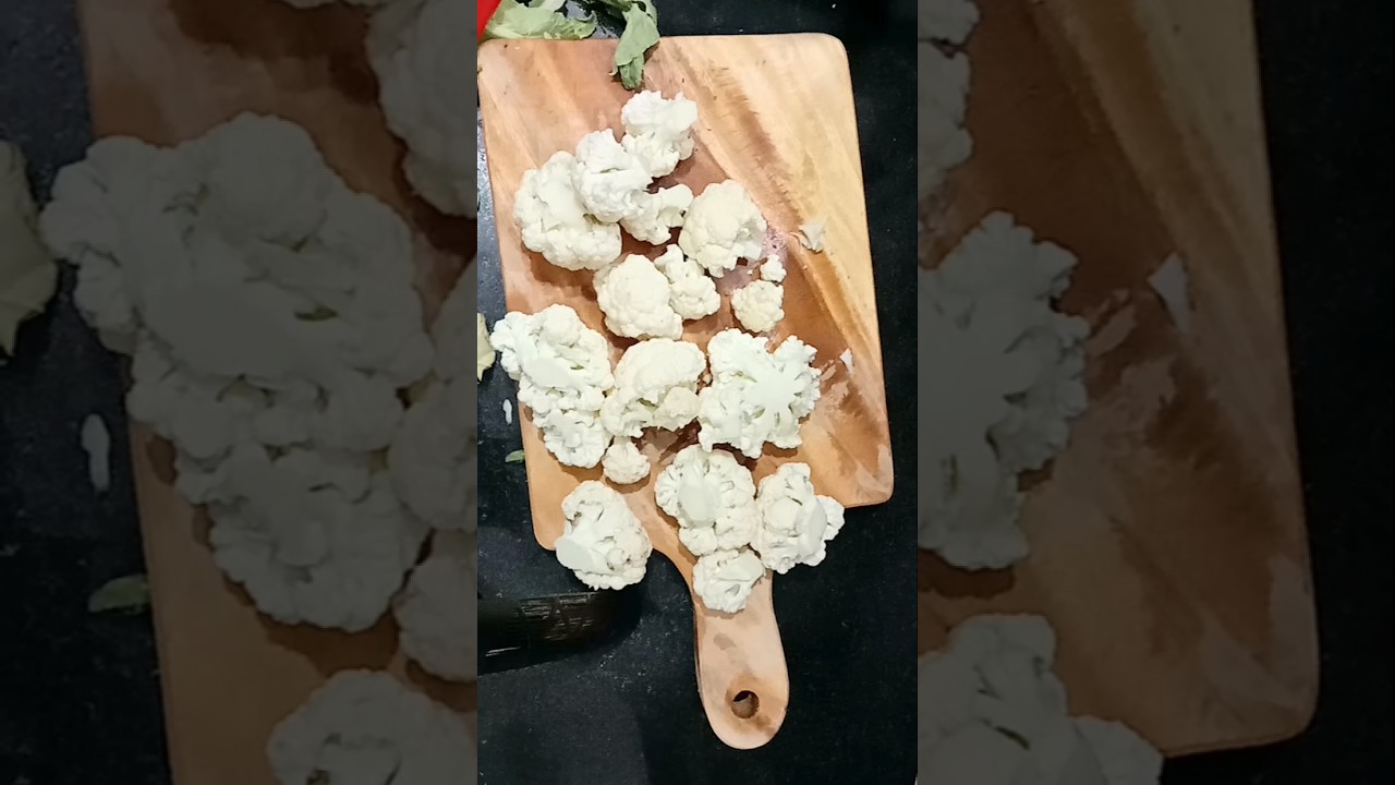 Amazing Cauliflower Cutting - So Fast You'll Re-watch 🍽️ Cauliflower Cutting Hacks