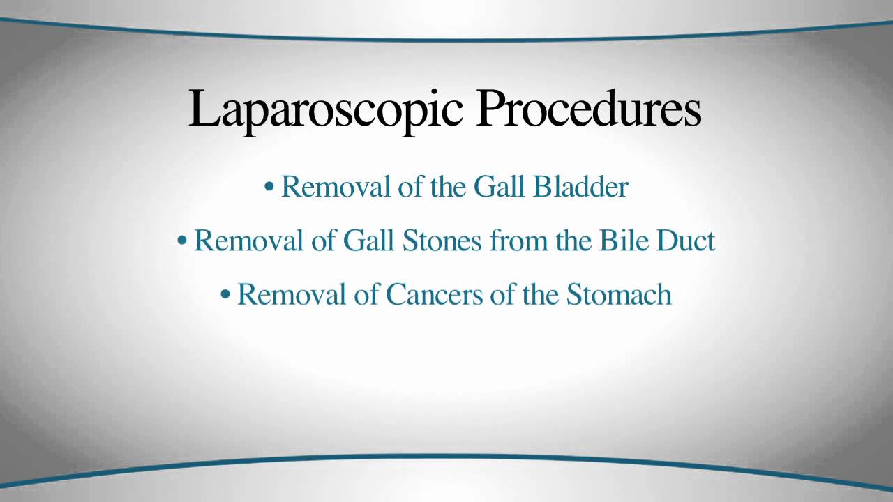 What is Laparoscopic Surgery?