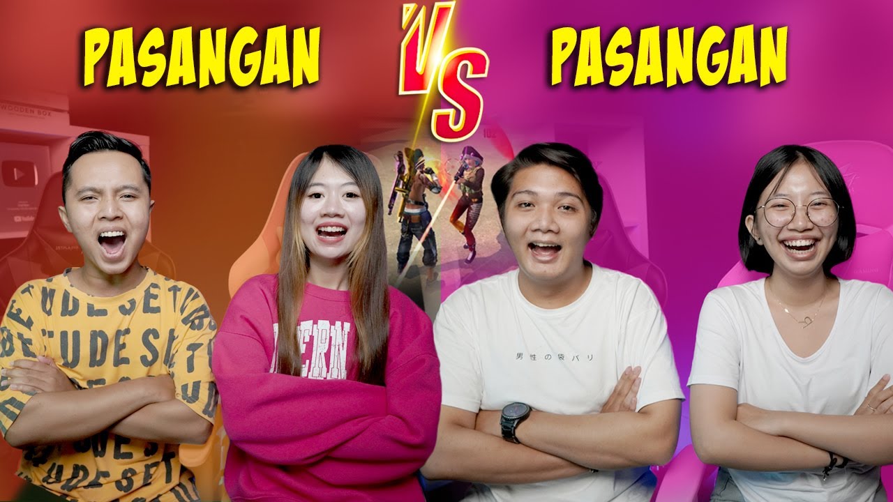 DITANTANG DUO PASANGAN VS DUO PASANGAN!! SIAPA YANG MENANG??