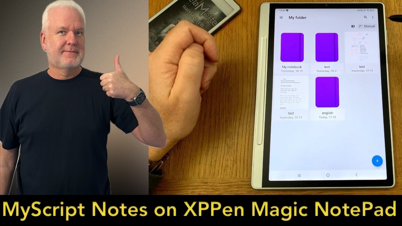 Планшет XPPen Magic NotePad обновлен и включает бесплатную годовую подписку на приложение MyScrip...