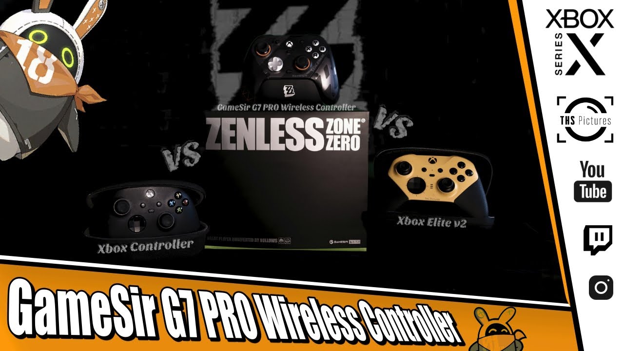GameSir G7 Pro Wireless TEST  VS  Xbox Controller VS Elite V2 [ Deutsch ]