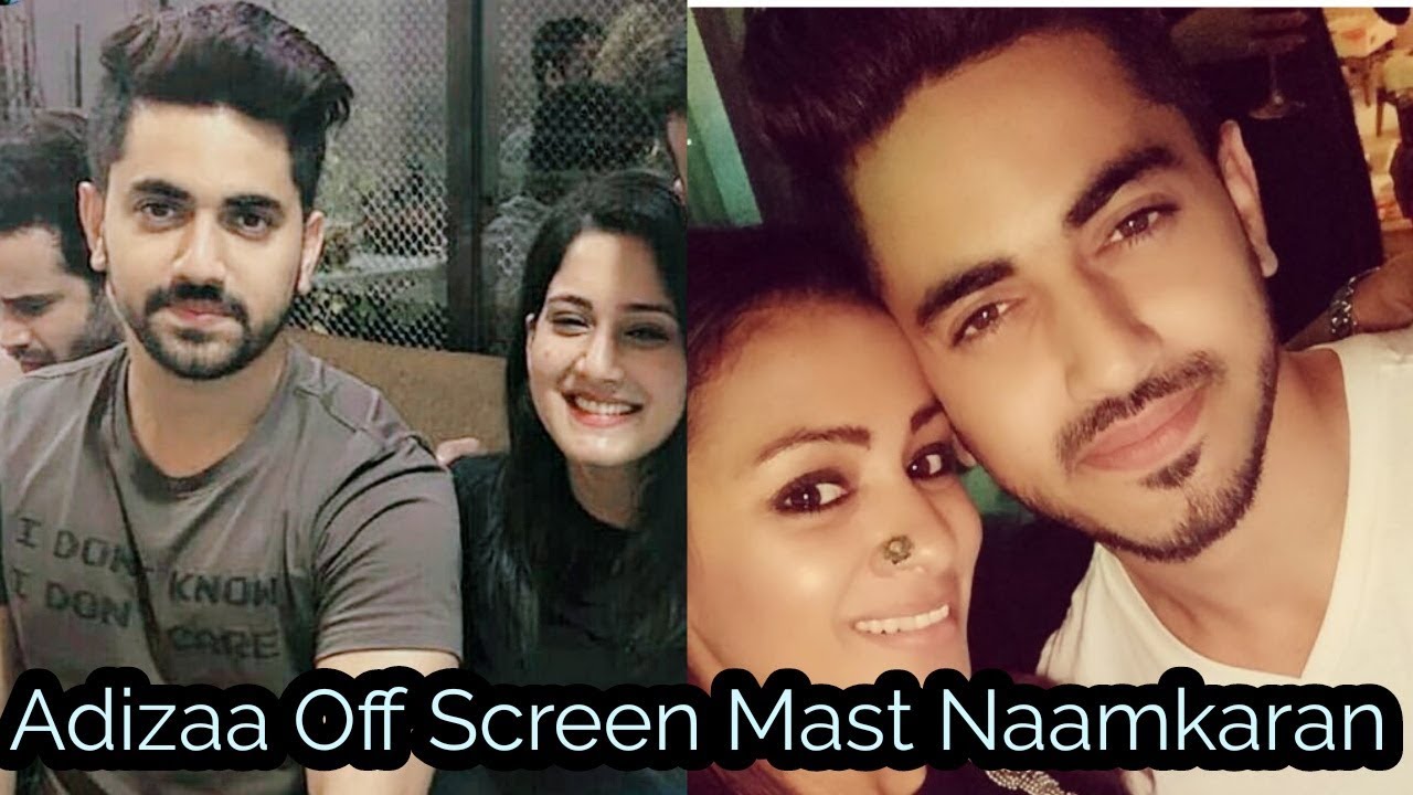 Zain imam and Aditi rathore Off Screen Masti from Naamkaran avneil