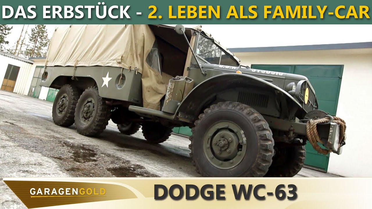 Dodge WC -63 - im zweiten Leben ein Reise-Auto für die ganze Familie und Erbstück | Garagengold